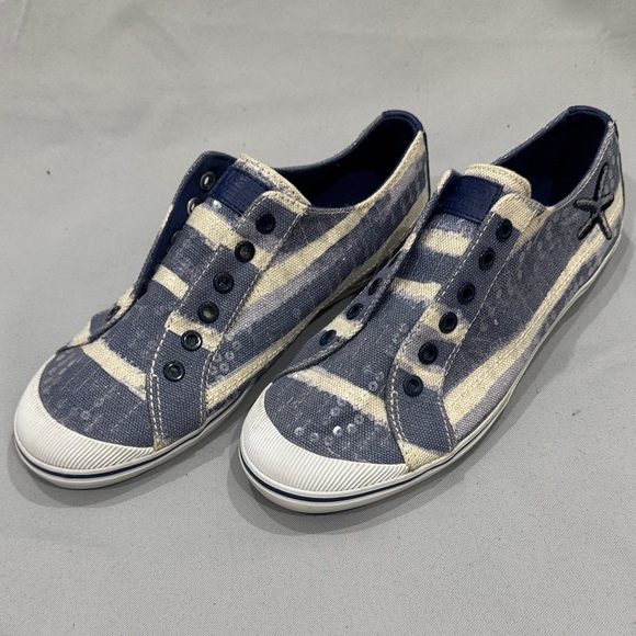 NWOT COACH Sequin Star Slip-On Sneakers – Size 10 B Women’s